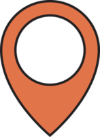 Map location pin icon png