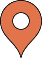 Map location pin icon png