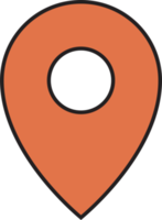 Map location pin icon png