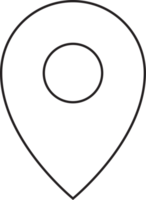 Map location pin icon png