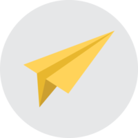 Paper plane icon png