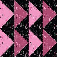 Grunge scribble mosaic seamless background pattern. vector