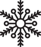 flocon de neige icône agrafe art png