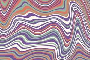 Flat abstract psychedelic groovy background. vector