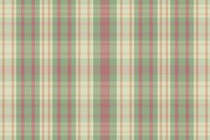Seamless tartan plaid pattern with texture and retro color. vector
