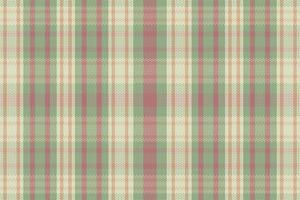 Seamless tartan plaid pattern with texture and retro color. vector