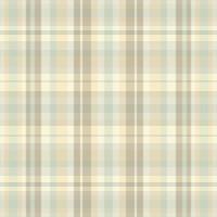 Tartan Plaid With Vintage Color Pattern. vector