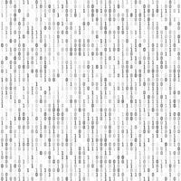 Binary coding - wallpaper. Computer digital information. Encryption and machine algorithms. Vector illustration isolated on white background