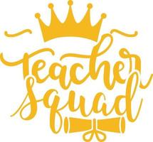 Teacher Svg Design vector