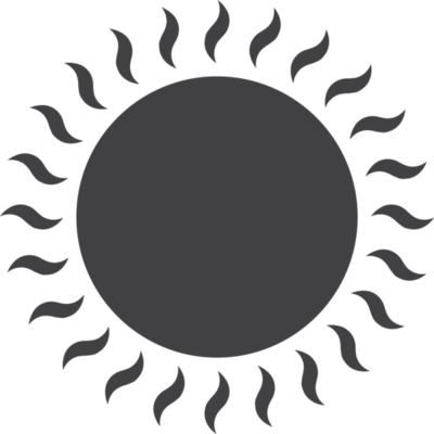 Aesthetic Theme Sun PNG