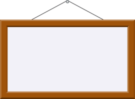 Wooden picture frame png