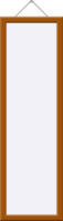 Wooden picture frame png