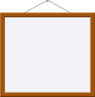 Wooden picture frame png