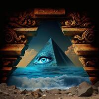creative pyramids design image illustration image photo