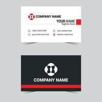 Modern business card design for free download vector