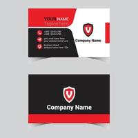 Creative and Modern Business Card Design vector