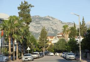 Kemer Resort Town Street In The Morning photo