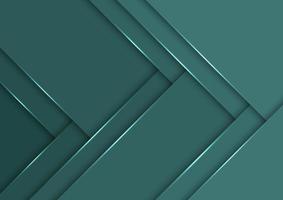 Abstract presentation green line modern style banner background vector