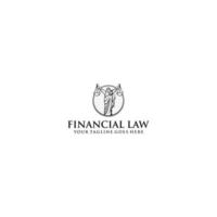 God justice law firm logo design vector