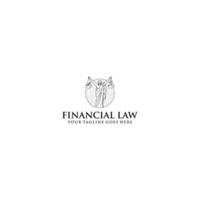 God justice law firm logo design vector