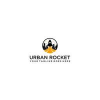 Urban Rocket Logo Design Template vector