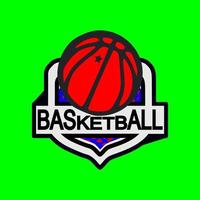 basketball icon or logo design vector