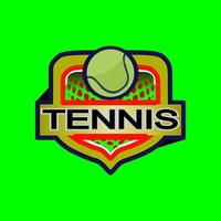 tenis deporte logo o icono vector