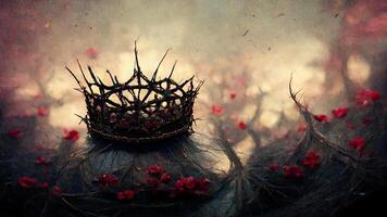 Crown of thorns. . photo