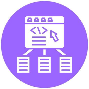 Vector Design Code Framework Vector Icon Style