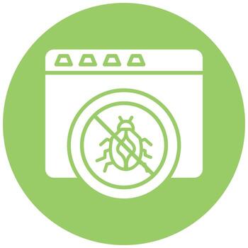 Vector Design Debug Vector Icon Style