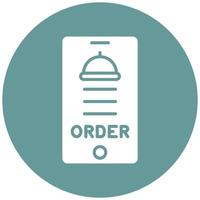Vector Design Online Order Vector Icon Style
