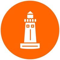 Vector Design Lighthouse Vector Icon Style