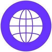 Vector Design Globe Vector Icon Style