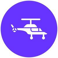 Vector Design Helicopter Vector Icon Style