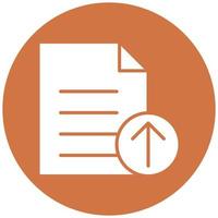 Vector Design Upload File Vector Icon Style