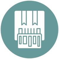 Vector Design Stock Keeping Unit Vector Icon Style