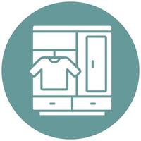 Vector Design Wardrobe Vector Icon Style