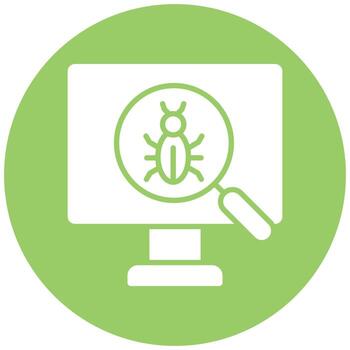 Vector Design Debug Vector Icon Style