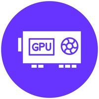 Vector Design Gpu Vector Icon Style