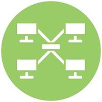 Vector Design Local Network Vector Icon Style