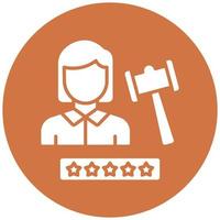 Vector Design Expert Female Vector Icon Style