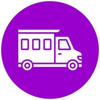 Vector Design Camper Van Vector Icon Style