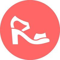 Vector Design Sandal Vector Icon Style