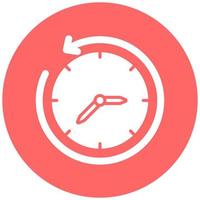 Vector Design Return to the Past Vector Icon Style