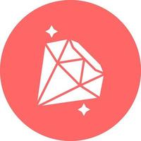 Vector Design Diamond Vector Icon Style