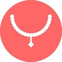 Vector Design Necklace Vector Icon Style