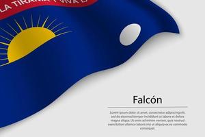 wavig bandera halcón vector