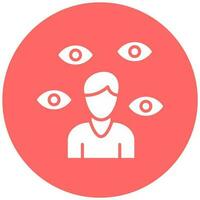 Paranoia Vector Icon Style