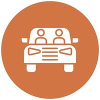 Carpool Vector Icon Style