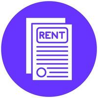 Rental Application Vector Icon Style